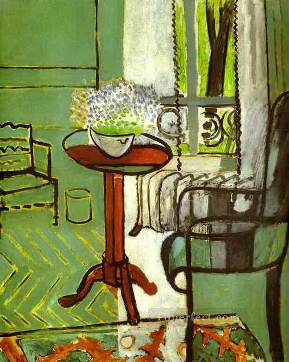 The Window Interior with Forget Me Nots 1916 abstract fauvism Henri Matisse Oil Paintings